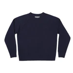 Organic Basics Bavlnený sveter Organic Basics Organic Cotton Mid-Weight Sweat - navy