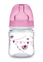 Canpol Babies Antikolik. lahvička se širokým hrdlem,  120 ml - růžová