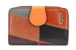 Dámská kožená peněženka z pravé kůže - vícebarevná 2
