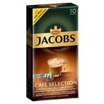 Kapsule pre espressa Jacobs Café Selection 10 ks kapsuly do kávovaru • vhodné do kávovaru Nespresso • zloženie: Arabika/Robusta • veľkosť balenia: 10 