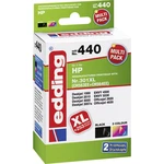 Edding Ink set náhradný HP 301, 301XL kompatibilná kombinované balenie čierna, zelenomodrá, purpurová, žltá edding 440 E