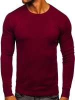 Pulover basic bordo Bolf YY01