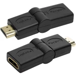 LogiLink AH0011 HDMI adaptér [1x HDMI zástrčka - 1x HDMI zásuvka] čierna