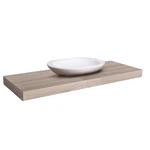 Deska pod umyvadlo DU02 (80x8x50 cm, dub bardolino)