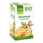 APOTHEKE Zázvorový čaj s pomarančom BIO 20 sáčkov