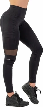 Nebbia Sporty Smart Pocket High-Waist Leggings Black XS Fitness nohavice