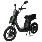 Elektrická motorka RACCEWAY E-Babeta E-BABETA, maskáč elektrický motocykel • výkon 250 W • max. rýchlosť 25 km/h • dojazd až 55 km • nosnosť 120 kg • 