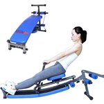 Folding Sit Up Benches Rowing Machine Adjustable Crunch Decline Home Gym Fitness Sport Max Load 250kg