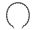 Čelenka do vlasů Invisibobble Hairhalo Black Sparkle - černá (IB-HH-HP10001-2) + dárek zdarma