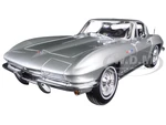 1965 Chevrolet Corvette Silver "Special Edition" 1/18 Diecast Model Car by Maisto