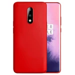 Bakeey Anti-scratch Anti-fingerprint Liquid Silicone Protective Case for OnePlus 7