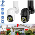 Guudgo 28LED 5X Zoom HD 3MP IP Security Camera Outdoor PTZ Night Vision Wifi IP66 Waterproof Two Way Audio Motion Detect