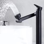 Bathroom Kitchen Basin Faucet 360° Mixer SinkTap Washbasin Single Lever With Hose