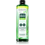 Eveline Cosmetics Bio Organic Natural Aloe Vera šampón proti vypadávaniu vlasov s aloe vera 400 ml