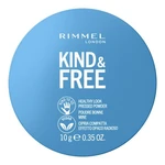 Rimmel London Kind & Free Healthy Look Pressed Powder 10 g pudr pro ženy 010 Fair Rimmel London Kind & Free Healthy Look Pressed Powder 10 g pudr pro ženy 010 Fair