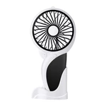 Well Star WT-N10 Handheld Mini USB Woodpecker Fan with Base LED Light Lamp Fan Rechargeable Air Cooler Silent Cooling Fa