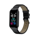 [bluetooth 5.0]Bakeey X89 Wireless bluetooth Earphone Wristband Real Time Heart Rate Blood Pressure Monitor Smart Watch