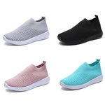 TENGOO Women Casual Shoes Woman Plus Size Breathable Mesh Slip-on Women's Vulcanize Shoes Ladies Sneakers New Spring Sum