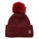 Tommy Hilfiger dámská čepice AW0AW10623 VLP deep rouge 1