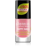 Benecos Happy Nails ošetrujúci lak na nechty odtieň Bubble Gum 5 ml