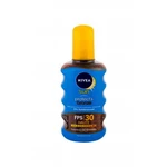 Nivea Sun Protect & Bronze Oil Spray SPF30 200 ml opaľovací prípravok na telo unisex na veľmi suchú pleť