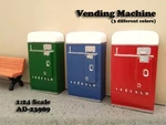 1 Piece Vending Machine Accessory Diorama Green For 124 Scale Models by American Diorama