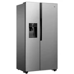 Americká chladnička Gorenje Superior NRS9182VX1 InverterCompressor nerez voľne stojace NoFrost Plus americká chladnička s mrazničkou vľavo • výška 179