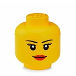 Room LEGO úložná hlava velikost S dívka