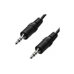 Kábel AQ 3,5 mm jack / 3,5 mm jack, 5m (2btxl43030) stereo kábel na prenos audio signálu • 3,5mm jack na oboch stranách • dĺžka kábla: 5 m