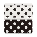 New Nintendo 3DS Cover Plates, black/white dots