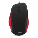 Egér Speedlink Ledgy Mouse wired, black-red
