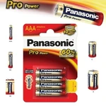 Alkáli micro ceruzaelem AAA(LR03), Panasonic Pro Power, 4 db