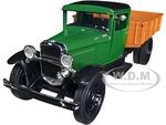 1931 Ford Model AA Pickup Truck Dark Green and Black "Platinum Collection" Series 1/24 Diecast Model Car by Motormax