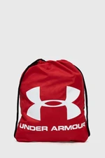 Batoh Under Armour dámský, vínová barva, s potiskem, 1240539-600