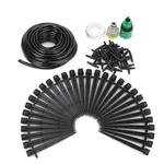 10/15/20/25m Cooling Adjustable Drip Sprinkler Irrigation System Automatic Sprinkler Drippers Plant Watering Garden Syst
