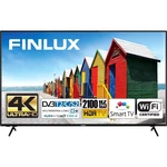 Televízor Finlux 65FUF7161 čierna 65" (165 cm) 4K UHD Smart TV • rozlíšenie 3840 × 2160 px • DVB-T/C/T2/S2 (H.265/HEVC) • HDR 10+, Dolby Vision • Dolb