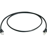 Síťový kabel RJ45 Telegärtner L00006A0054, CAT 6A, S/FTP, 20.00 m, černá
