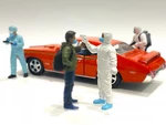 Hazmat Crew Figurine VI for 1/18 Scale Models by American Diorama