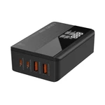 LDNIO 65W 4-Port USB PD Charger USB-C*2 PD3.0 & USB-A *2 QC3.0 Support AFC FCP SCP Fast Charging Wall Charger Adapter EU