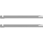 Bosch Accessories 2607018010 2-piece saw blade set 130 mm
