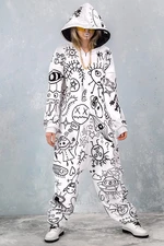 Rave Onesie Women - Festival Onesie for Adults - Funny Printed Onesie