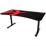 Herný stôl Arozzi Arena 160 x 82 cm (ARENA-BLACK) čierny herný stôl • rozmery 160 × 82 cm • až pre tri monitory • systém vedenia káblov • nastaviteľná