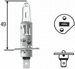 Žárovka HELLA H1 24V 70W PK14,5s, 8GH 002 089-251