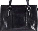 Dámská kožená kabelka Arteddy - černá