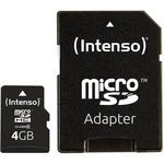 Intenso High Performance pamäťová karta micro SDHC 4 GB Class 10 vr. SD adaptéru