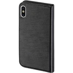 Hama Slim Flip Case Apple iPhone X čierna