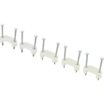 TRU COMPONENTS TC-DNF13203 klincové príchytky  1593093 Priemer káblového zväzku (rozsah) 12.50 mm (max)  s dvoma okami b