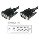 TECHly DVI prepojovací kábel #####DVI-I 18+5pol. Stecker, #####DVI-I 18+5pol. Stecker 1.80 m čierna ICOC-DVI-8900  #####