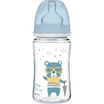 Canpol babies Bonjour Paris kojenecká láhev 3m+ Blue 240 ml