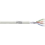 Síťový kabel F/UTP Cat 5e LogiLink CPV007, stíněný, 100 m, šedá